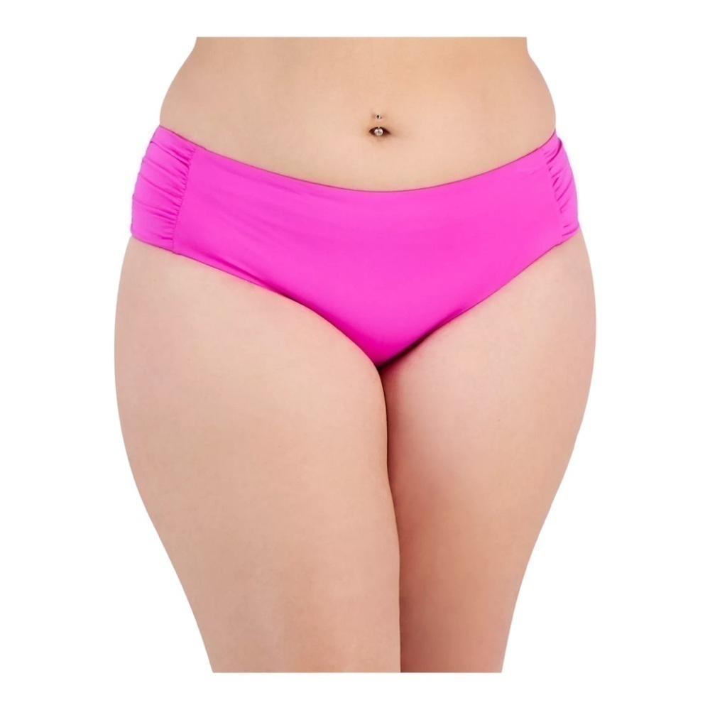 ВЕССА Color Code Side-Shirred Hipster Bikini Bottoms NWT